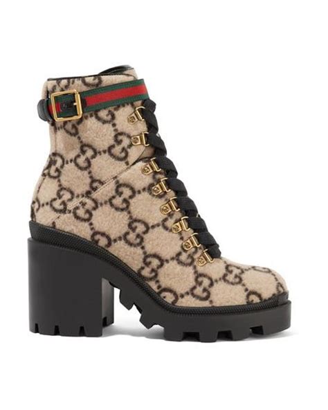 gucci wool ankle boots|More.